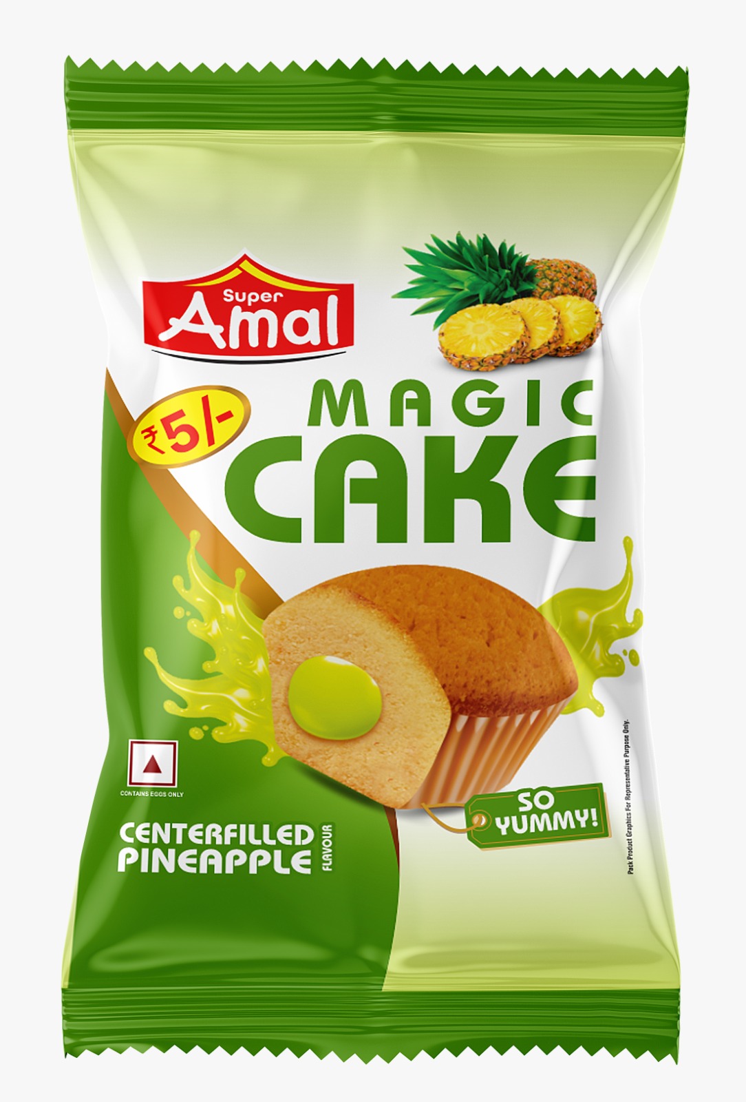 Magic Cake Pineapple
